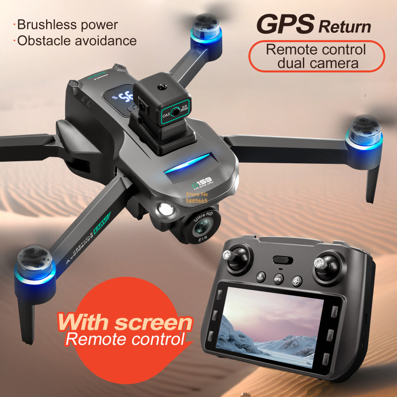 8K Dual Camera 5G WIFI FPV Rem - đánh giá và giá Drone Power Bank