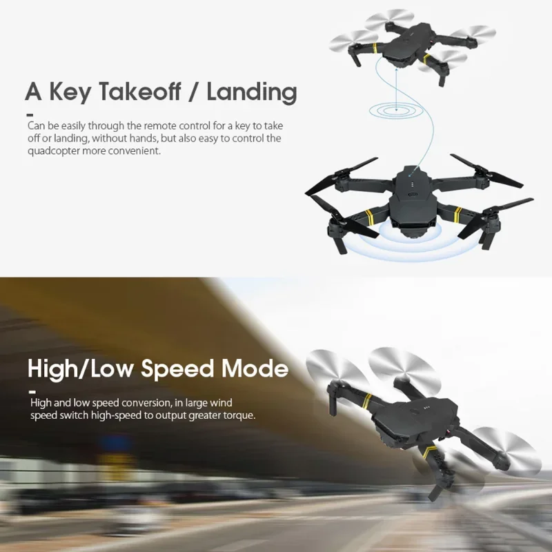 4K Eachine E58 Drone WIFI FPV  - đánh giá và giá Eachine Drone E58