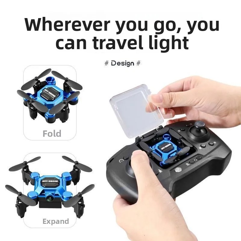Mini Folding Mosquito Drone wi - đánh giá và giá Drone Remote Controller Lanyard